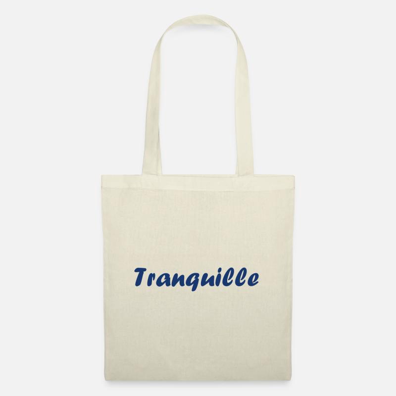 Tranquille - Sac en tissu - nature