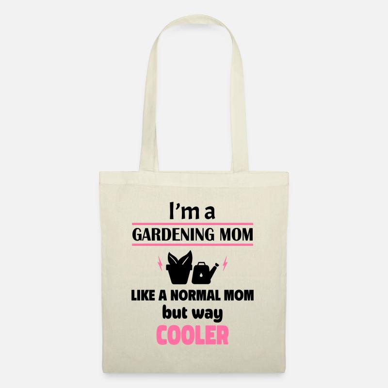 Ich bin eine Garten-Mama - Stoffbeutel - Natur