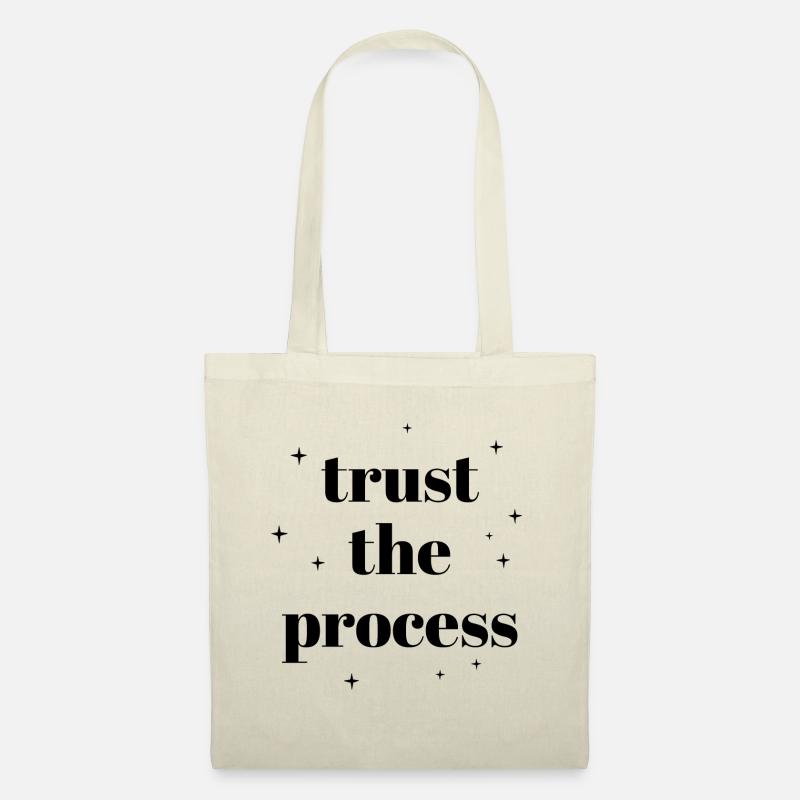 Trust the process - Stoffbeutel - Natur