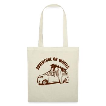 Adventure on Wheels Van - Stoffbeutel - Natur - Vorne