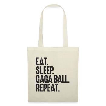 Eat. Sleep. Gaga Ball. Repeat. Dodgeball Gagaball - Tote Bag - nature - Front