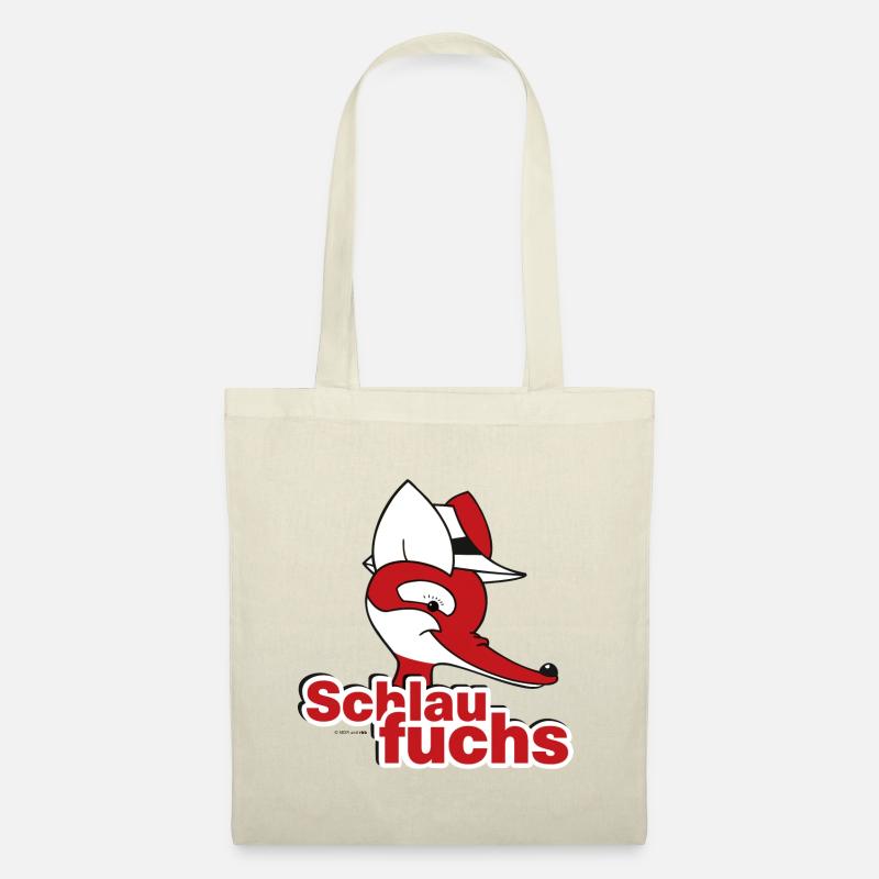 Herr Fuchs Schlaufuchs - Stoffbeutel - Natur