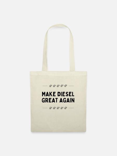 MAKE DIESEL GREAT AGAIN - Stoffbeutel - Natur