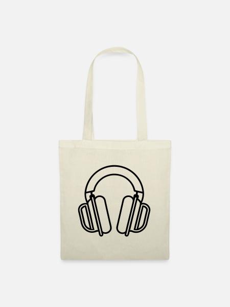 Gaming-Headset - Stoffbeutel - Natur