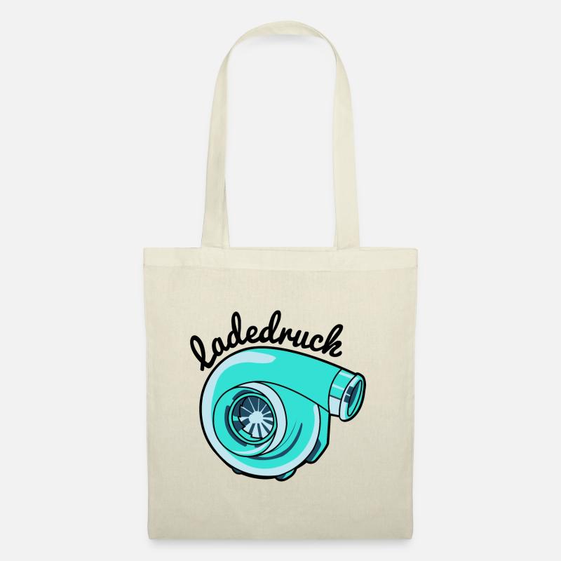 Ladedruck Mint - Stoffbeutel - Natur