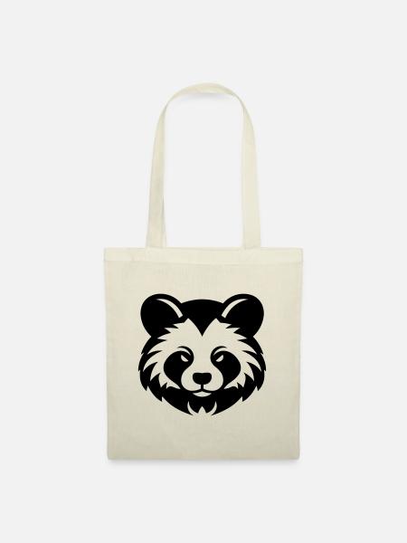 Kleiner Panda - Stoffbeutel - Natur