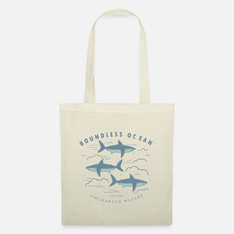 Boundless ocean, explore uncharted waters - Tote Bag - nature