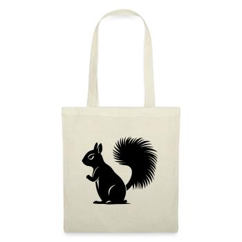 écureuil - Sac en tissu - nature - Devant