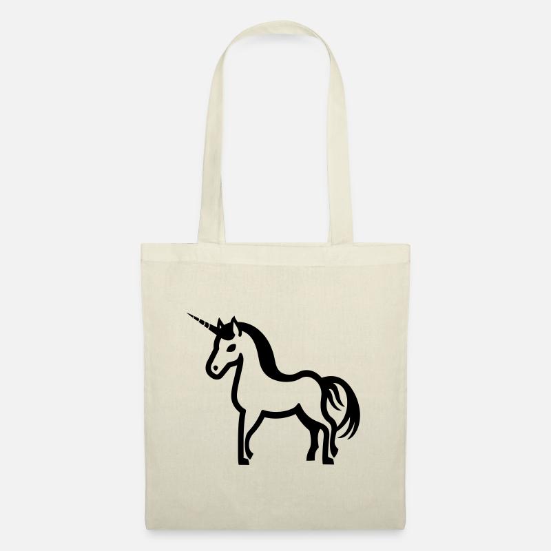 Einhorn - Stoffbeutel - Natur