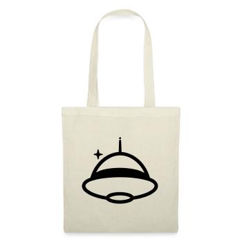 soucoupe volante - Sac en tissu - nature - Devant