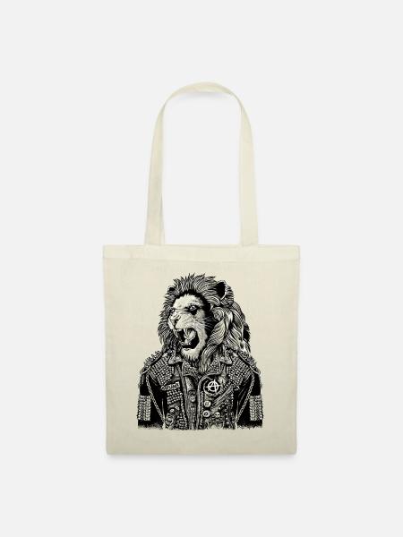 Leon Heavy Punky - Stoffbeutel - Natur