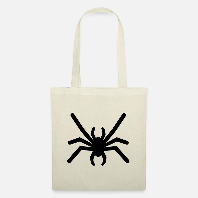 araignée - Sac en tissu - nature