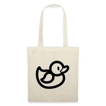 Canard - Sac en tissu - nature - Devant