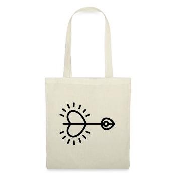 Heart Arrow - Tote Bag - nature - Front