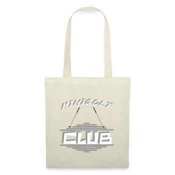 MINIGOLF -CLUB- Jahreseinkommen - Stoffbeutel - Natur - Vorne