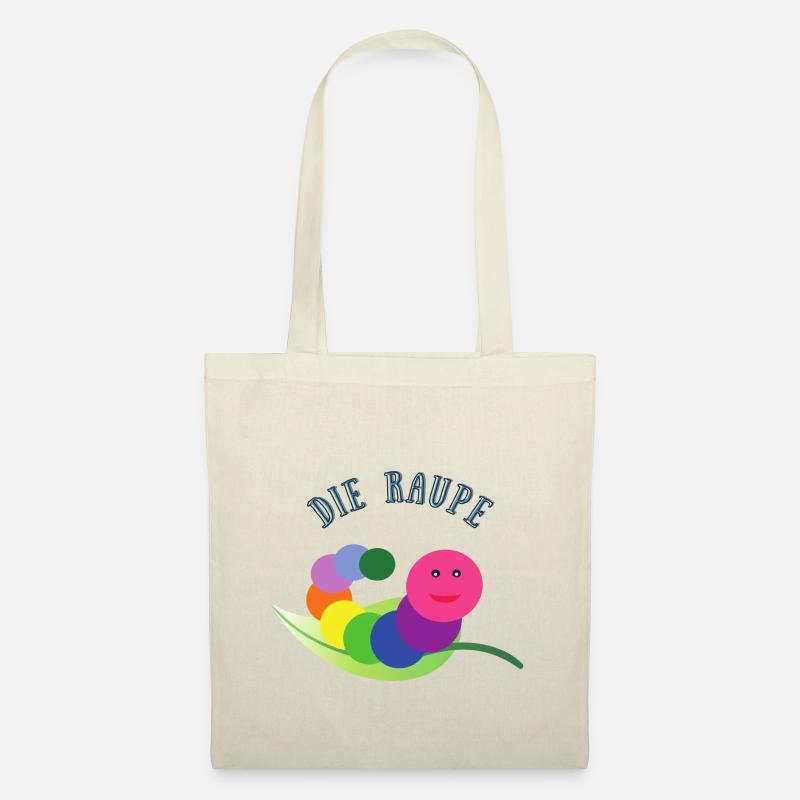 Die Raupe - Stoffbeutel - Natur