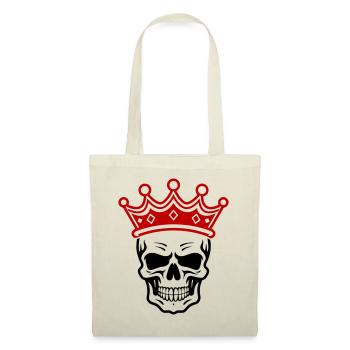 Skull King Crown - Tote Bag - nature - Front