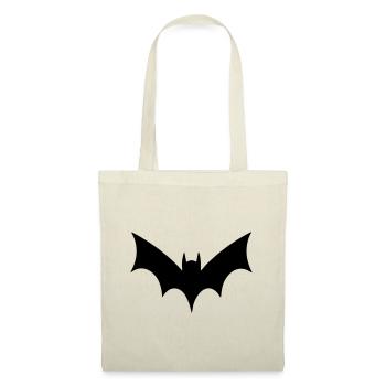 Chauve souris - Sac en tissu - nature - Devant
