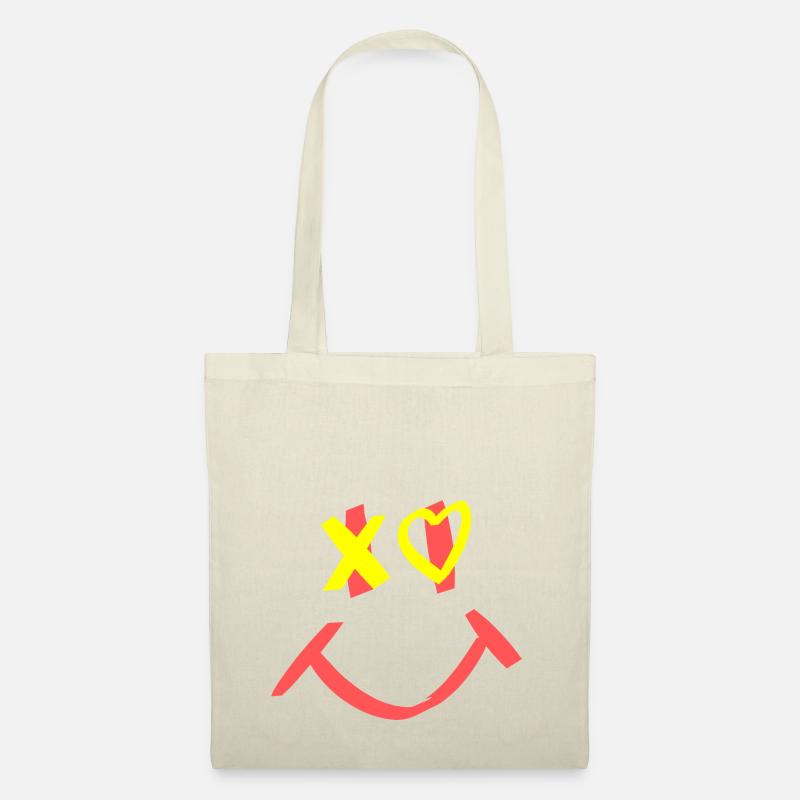 smile - Stoffbeutel - Natur
