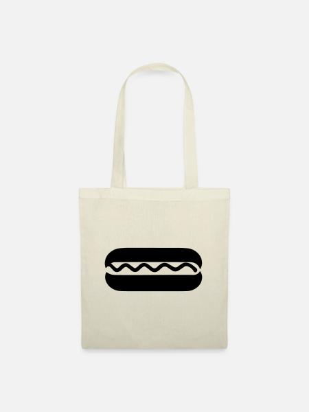 Hot Dog - Stoffbeutel - Natur