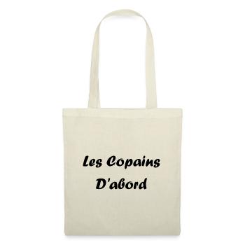 les copains d'abord - Sac en tissu - nature - Devant