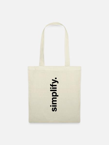 simplify - Stoffbeutel - Natur