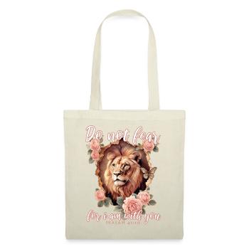Leo Verset biblique chrétien - Sac en tissu - nature - Devant