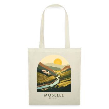 Moselle Germany Wine Country - Stoffbeutel - Natur - Vorne