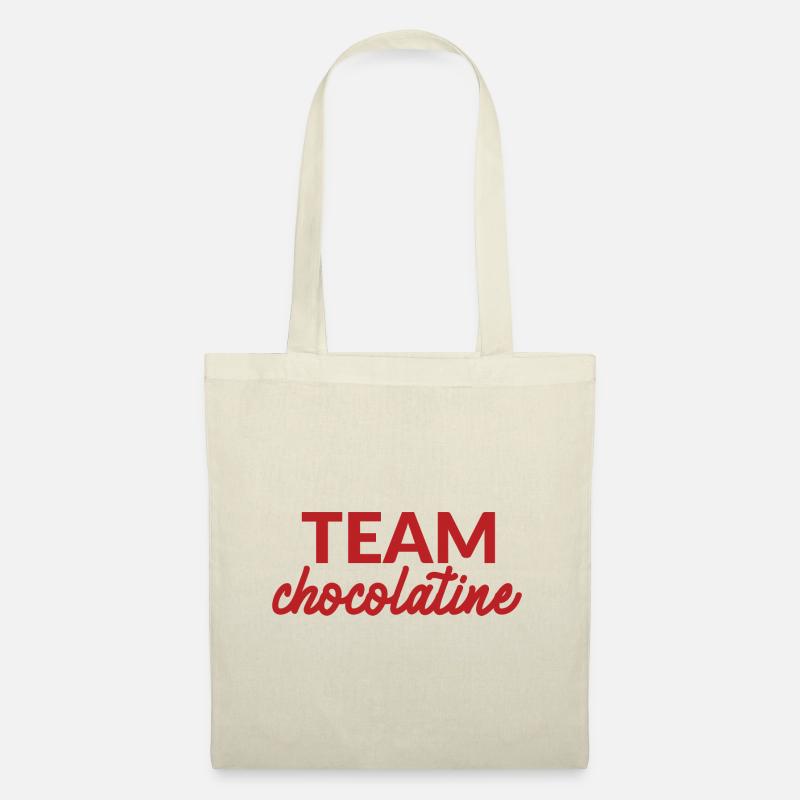 Team Chocolatine - Geschenk - Stoffbeutel - Natur