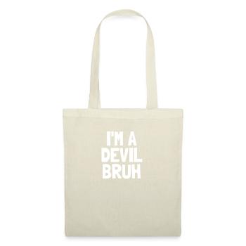 I'm a Devil Broth Funny Halloween Boys Te - Tote Bag - nature - Front