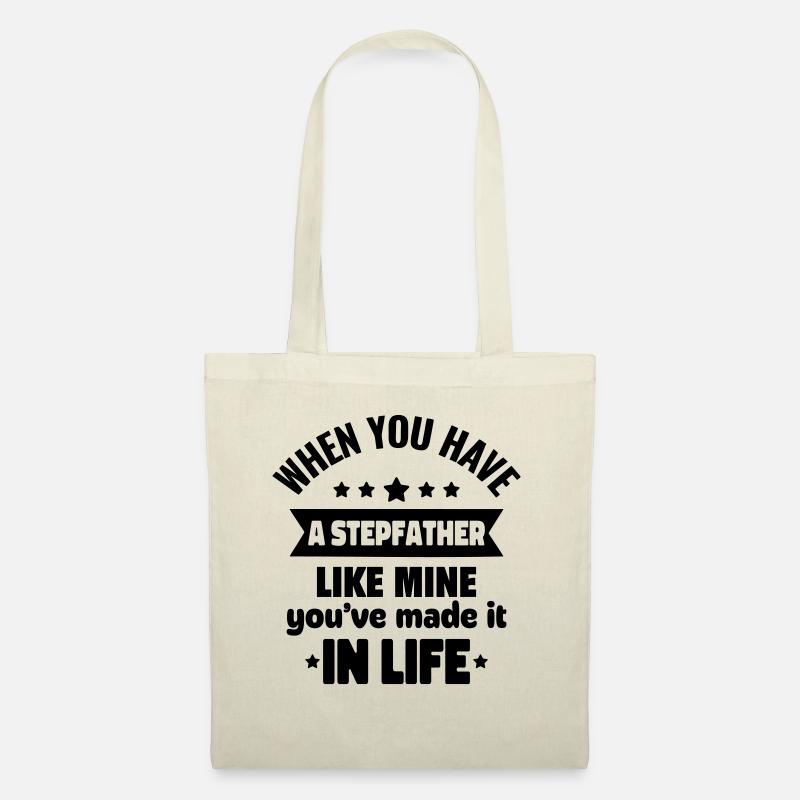 A stepfather like mine is a gift - Tote Bag - nature