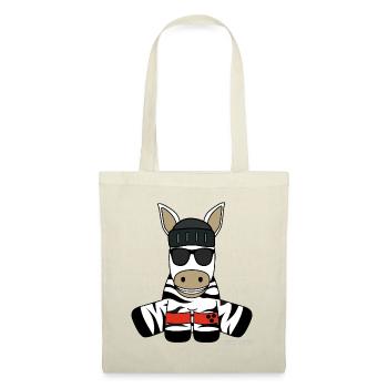 Blind Zebra - Stoffbeutel - Natur - Vorne