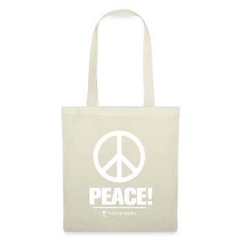 Make peace not war - Stoffbeutel - Natur - Vorne