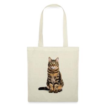 Chat tigré – sauvage, charmant et plein de caractère - Sac en tissu - nature - Devant