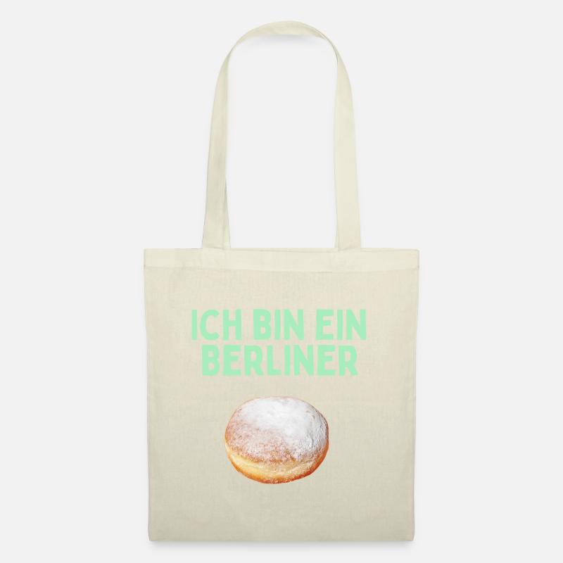 Ich bin ein Berliner - Stoffbeutel - Natur