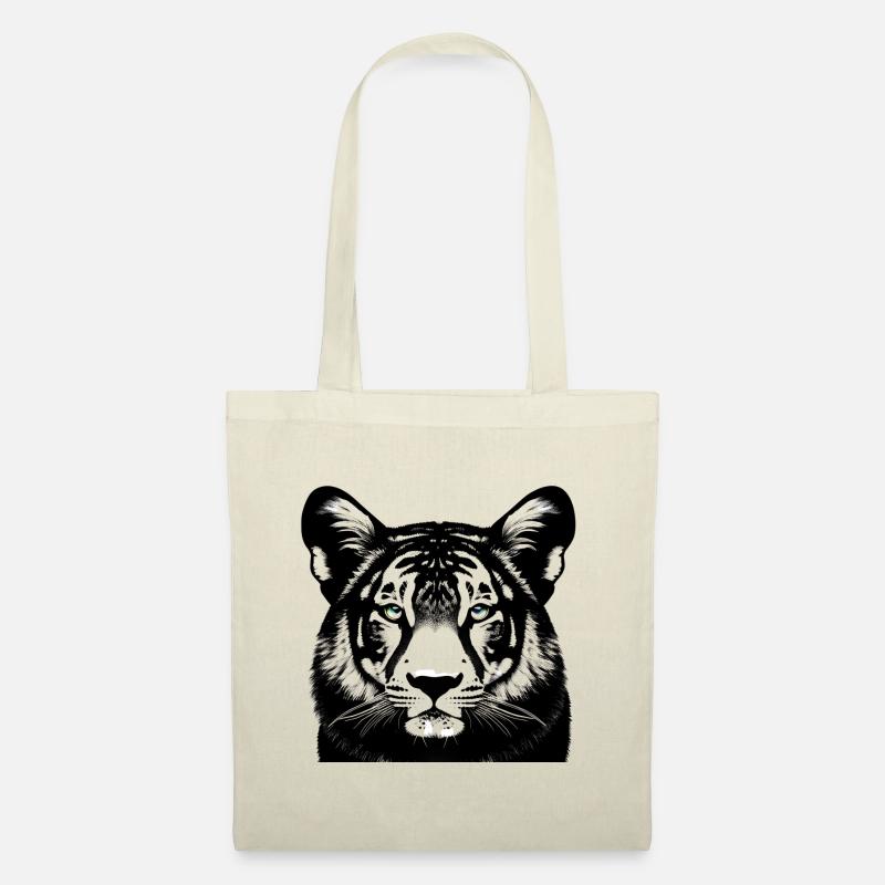 Tiger - Stoffbeutel - Natur