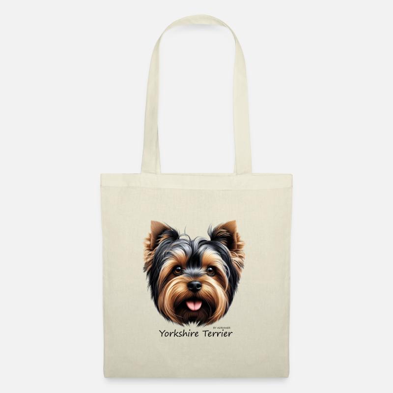 Yorkshire Terrier - Stoffbeutel - Natur
