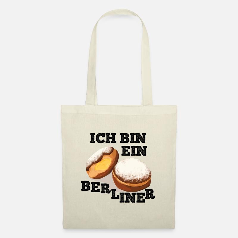 Ich bin ein Berliner - Stoffbeutel - Natur