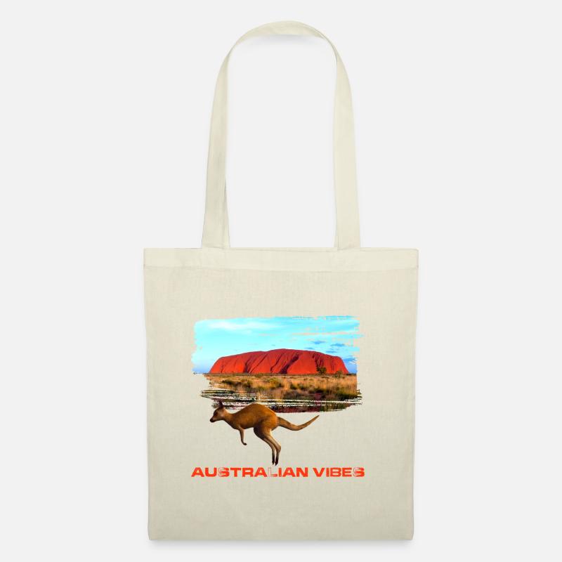 australien 1 - Stoffbeutel - Natur