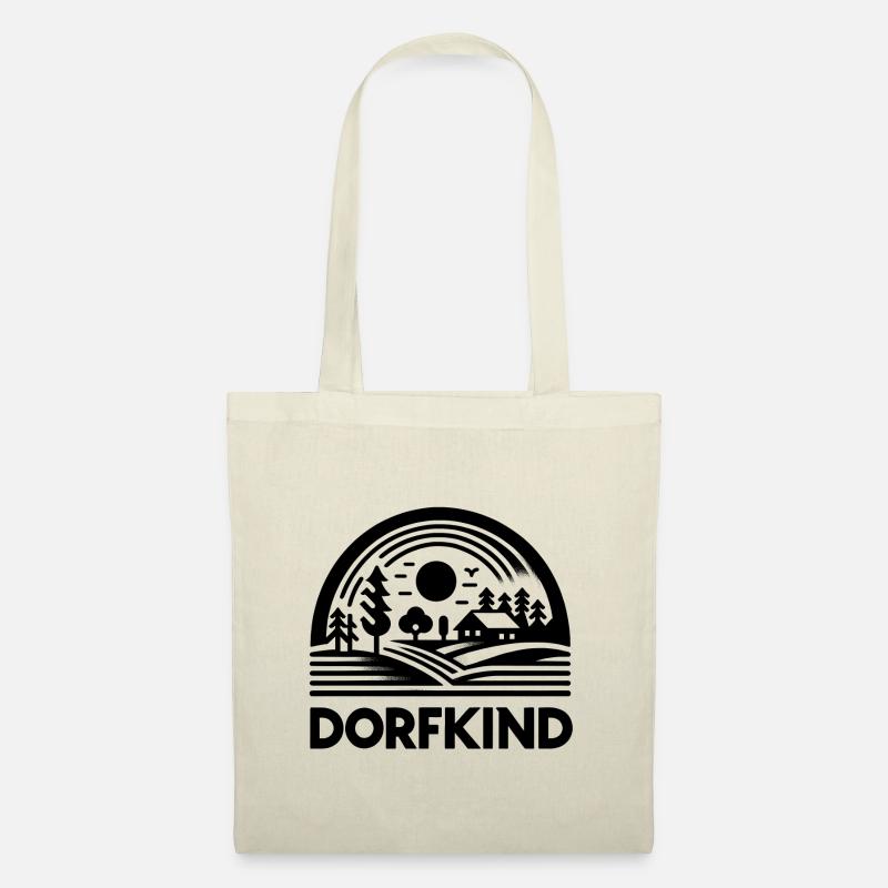 Dorfkind: Ein Lebensstil, Eine Leidenschaft. - Stoffbeutel - Natur
