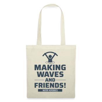 Water Aerobics Aquatic fitness Aqua Exercise - Tote Bag - nature - Front