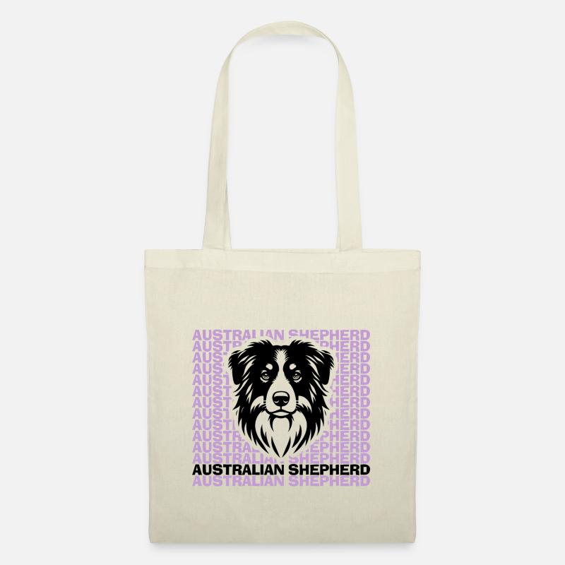 Australian Shepherd ❤ - Stoffbeutel - Natur