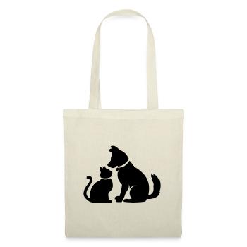 Simple Cat Dog / Cat and Dog / Animal Lover - Tote Bag - nature - Front