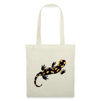SALAMANDRE DE FEU SOLO - Sac en tissu - nature - Devant