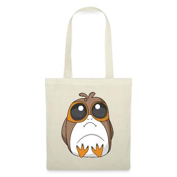 Petit porg - Sac en tissu - nature - Devant