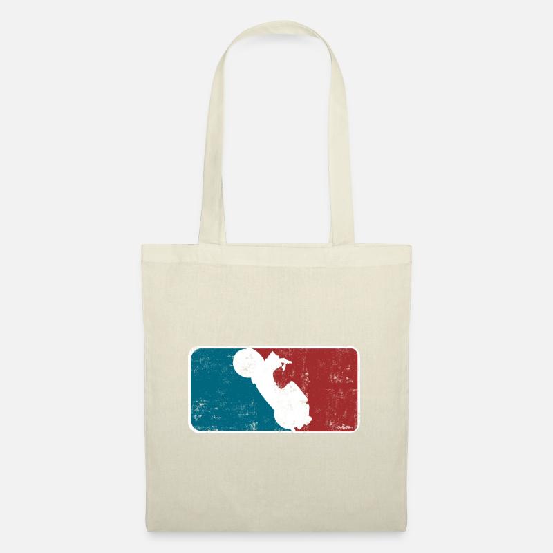 Simson Schwalbe Baseballdesign Logo - Stoffbeutel - Natur