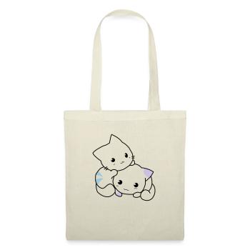 Cats cute - Tote Bag - nature - Back