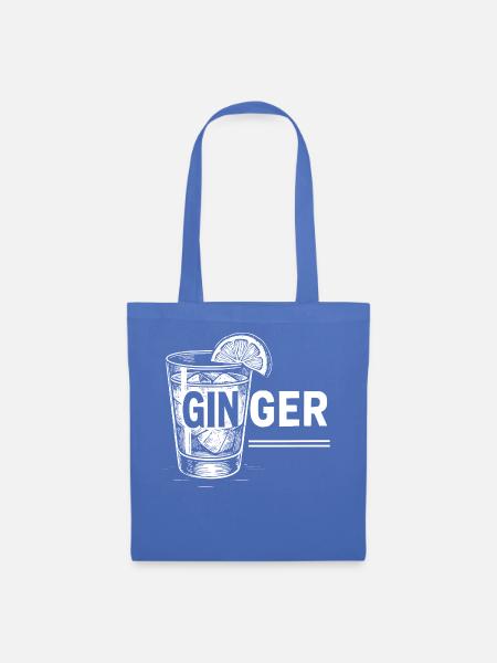 Ginger: Perfekte Geschenkidee für Rothaarige! - Stoffbeutel - Hellblau