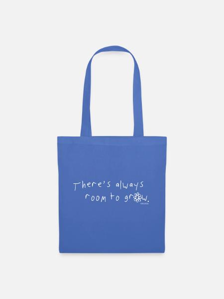 flower design room to grow - Tote Bag - light blue