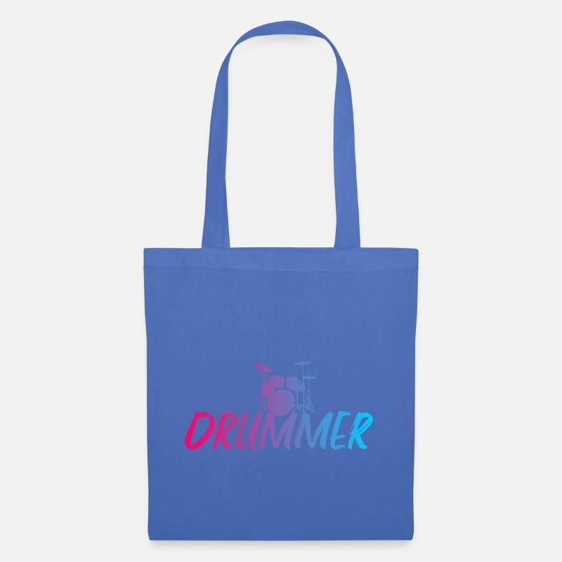 Drummer - Stoffbeutel - Hellblau